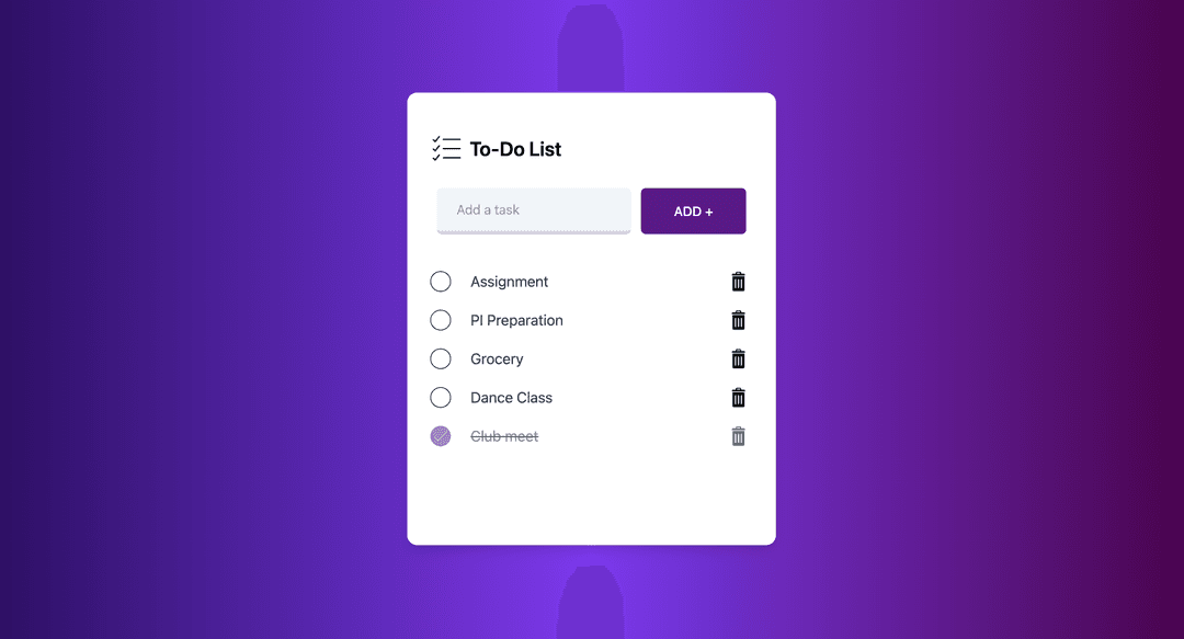 To-do List App